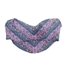 Xhilaration Plus Size 22w Swim Suit Bikini Blue Multicolored